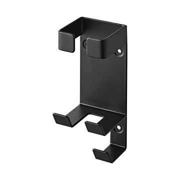 tower タワー(山崎実業) ウォールヘアーアイロンホルダー 石こうボード壁対応 Wall-Mounted Hair Iron Holder ラック 洗面収納 壁収納 浮かせて収納 コテ