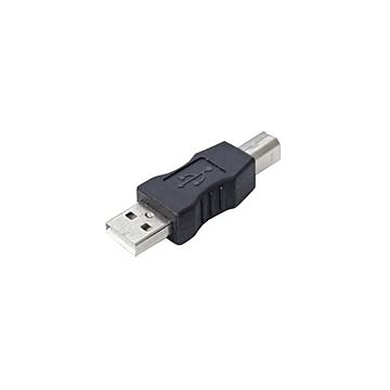(まとめ)変換名人 変換プラグ USB A(オス)→USB B(オス) USBAA-BA×20セット