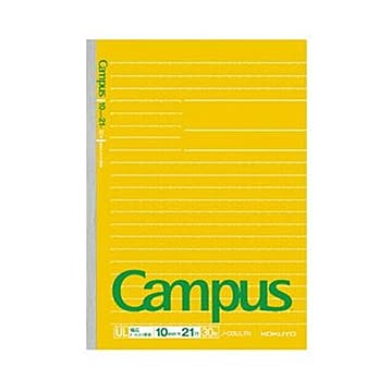 （まとめ）コクヨ キャンパスノート（幅広ドット入り罫線）セミB5 UL罫 30枚 ノ-D3ULTN 1セット（5冊）【×10セット】