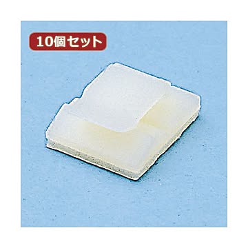 10個セット サンワサプライ 電話ケーブルホルダー（スリム用） CA-506N CA-506NX10