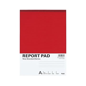 プラス レポートパッド RE-050A B5 A罫10冊