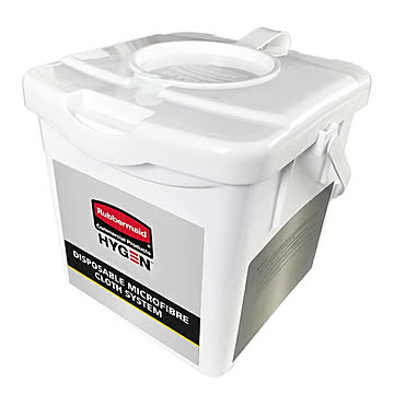 ディスポーザブル マイクロファイバー クロス用ケース 1個入り RM1965401WTK ラバーメイド