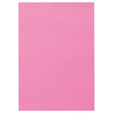 （まとめ） TANOSEE 色画用紙 八つ切 こいもも 1パック（10枚） 【×30セット】