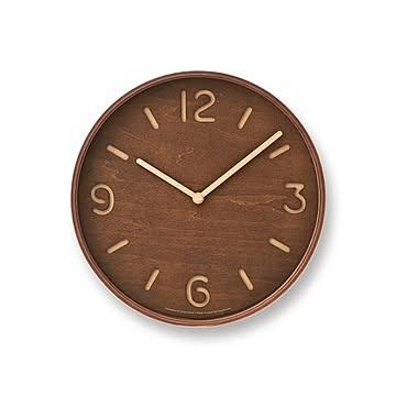 Lemnos レムノス CASA THOMSON LC10-26 掛時計 掛け時計 デザイン時計 プライウッド 直径25.4cm