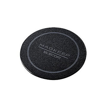 エレコム マグネットステッカー/Magkeep/1枚入り/ブラック AMS-DSSTBK 管理No. 4549550205306