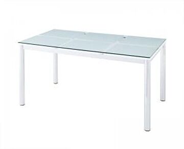De modera ガラスデザインダイニングテーブル W150