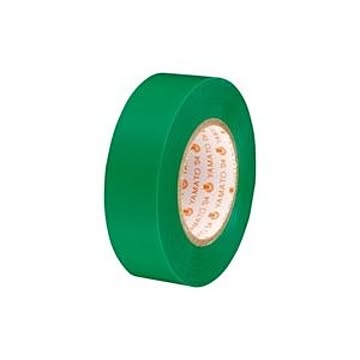 (業務用30セット)ヤマト ビニールテープ/粘着テープ 【19mm×10m/緑】 NO200-19