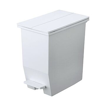 リス 20L ペダルダストボックス ゴミ箱 グレー 棚下利用可能