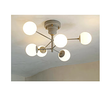 【インターフォルム】Poutala ポウタラ シーリングライト　LED電球専用
