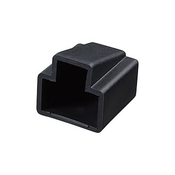 （まとめ）サンワサプライ RJ-45プラグカバー ADT-RJCVR2×5セット