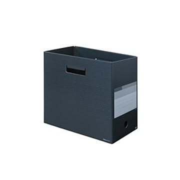（まとめ）プラス ボックスファイルワイド FL-024BF A4 CHG【×10セット】
