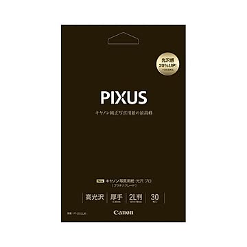 まとめ キヤノン Canon 写真用紙・光沢 プロ プラチナグレード 印画紙タイプ PT-2012L30 2L判 8666B010 1冊30枚 ×10セット