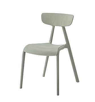 Atli スタッキングチェア m10891 ライトグリーン