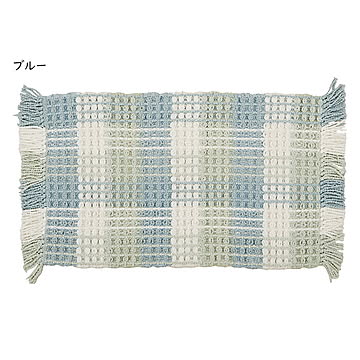 ワッフル風 マット エルフ 50x80cm 萩原
