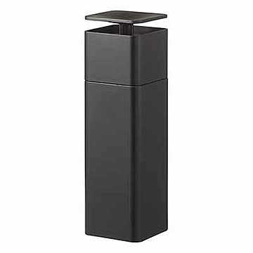 山崎実業 フィルムフック ディスペンサー tower 詰め替えボトル 台所洗剤 化粧水 消毒液 5590 5591 ブラック