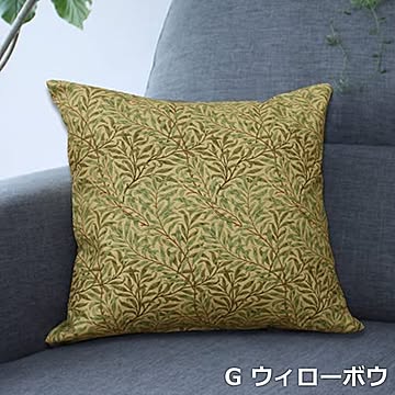 インテリアショップゆうあい BEST OF MORRIS モリス柄フロアクッション45×45cm 日本製