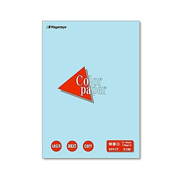 まとめ 長門屋商店 Color Paper B5 特厚口 空 ナ-4412 1冊50枚  ×30セット