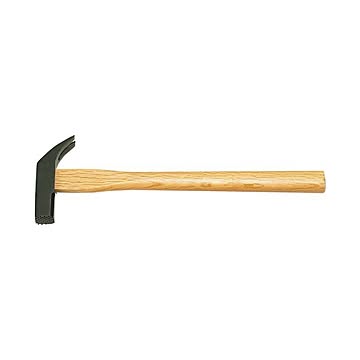 （まとめ） 角利産業 角箱屋金槌 21mm（片側釘抜）×10セット