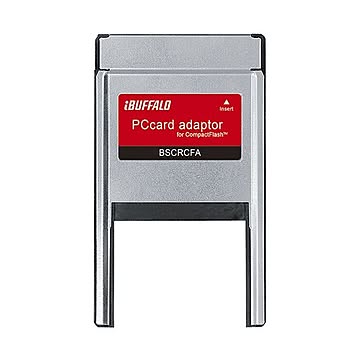 まとめ バッファローコンパクトフラッシュカード専用 PCカードアダプター BSCRCFA 1個 ×10セット