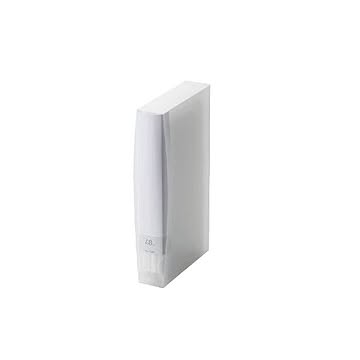 (まとめ)エレコム Blu-ray/DVD/CD用ディスクファイル 12枚収納 CCD-FB48CR×5セット