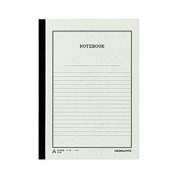 （まとめ） コクヨ ノートブック（事務用） セミB5A罫 100枚 ノ-90A 1セット（5冊） ×5セット