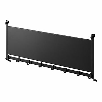 towerタワー(山崎実業) レンジフードスチールパネル＆フック Wall-Mounted Corner Shelf, Large, Drywall Compatible マグネット キッチン収納