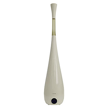 5.5L超音波加湿器 ルオン 【ベージュ】  【SALE】超音波加湿器 加湿器 おしゃれ タワー型 スリム 大容量 5.5L 13畳 抗菌 加湿量調節 アロマ対