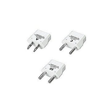 【15個セット】(3個X5セット) YAZAWA 海外用電源プラグ KPS3X5 管理No. 4589453007515