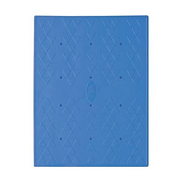 （まとめ）アロン化成 吸着すべり止めマット浴槽内用 C 28×36cm ブルー 535-127 1パック（2枚）【×5セット】