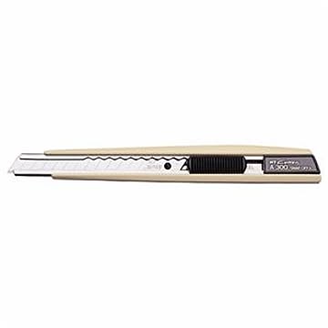 （まとめ） NTカッター A型カッター アイボリー A-300 1本 【×15セット】