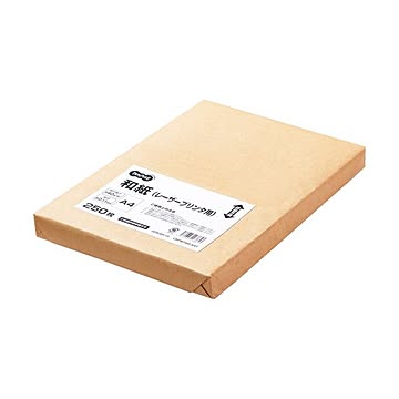 （まとめ）TANOSEE レーザープリンタ用和紙A4 1冊(250枚) 【×3セット】