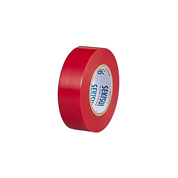 （まとめ） 積水 エスロンテープ #360 幅19mm×長10m 赤 【×30セット】