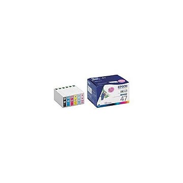 EPSON （純正インクカートリッジ 6色セット） IC6CL47
