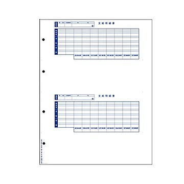 オービック 単票封筒用支給明細書B4タテ 6202 1箱（300枚）