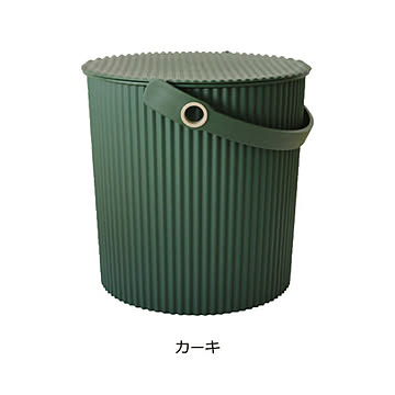 八幡化成 omnioutil バケツ 10L カーキ