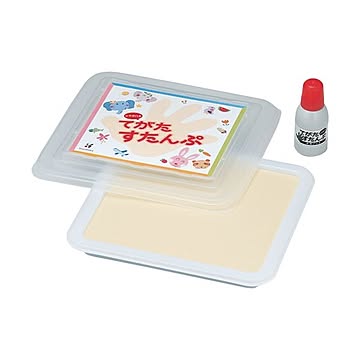 （まとめ）シヤチハタ てがたすたんぷセット オレンジ HT-AS-OR×5セット