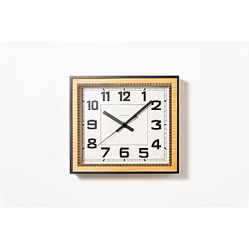 【INTERZERO/インターゼロ】CHAMBRE BRASS RECTANGLE CLOCK シャンブル　ブラスレクタングルクロック