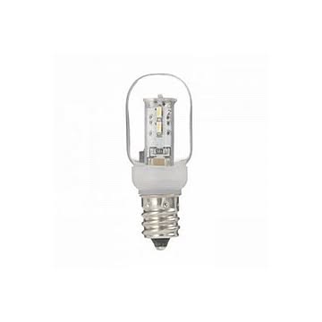 YAZAWA LDT1LG20E17 ナツメ形LEDランプ 電球色 E17クリア 10セット
