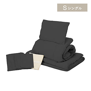 羽根布団7点セット シングル  全6色