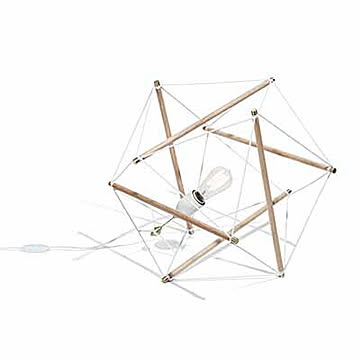 TENSEGRITY FLOOR LIGHT [M] テンセグリティ フロアライト ミディアム AMP-L049 AMP-L050フロアランプ フロア照明 LED対応 E26 〜40W×1
