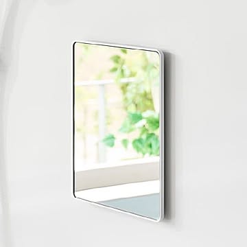 山崎実業 マグネットバスルームミラー タワー tower　【角型】