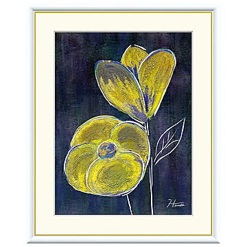 額絵 黄色い花 中野ひまり 61x49.5cm 三幸