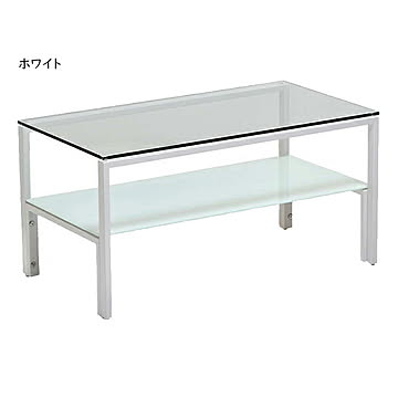ガラスセンターテーブル 組立式 ONTB0293 幅750x奥行400x高さ375mm B.Bファニシング