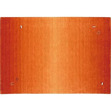 クレアギャベ ホットカーペット対応 ラグマット 200×250cm オレンジ
