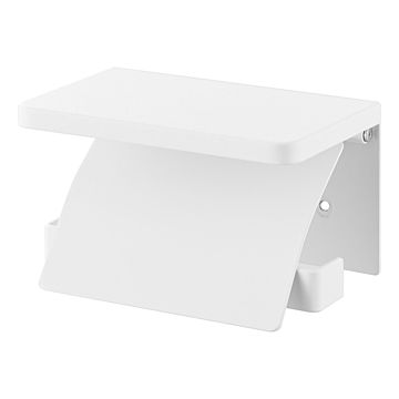 tower タワー (山崎実業) ウォールトイレットペーパーホルダー 石こうボード壁対応 Wall-Mounted Toiler Paper Holder For Plasterboard Walls