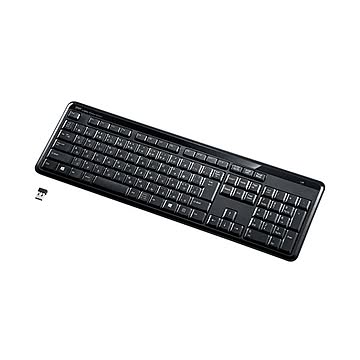 サンワサプライ 静音スリムキーボード SKB-WL29BK