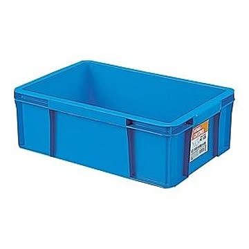ホームコンテナー/コンテナボックス ブルー 材質：PP 〔汎用 道具箱 DIY用品 工具箱〕【代引不可】