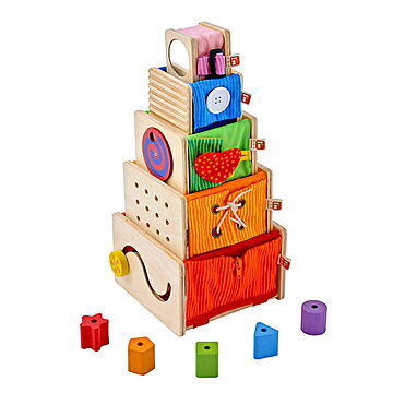 edute おもちゃ 型はめ パズル 木 知育 知育玩具 1歳 ２歳 3歳 子供 女の子 男の子 プレゼント 安全 出産祝い かわいい ベビー アイムトイ トレーニングキューブ