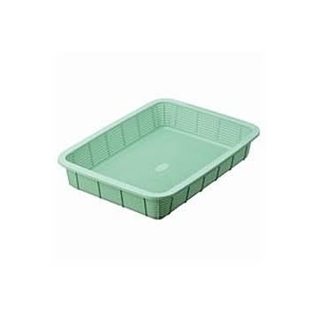 （まとめ）ジョインテックス 角かご浅型【×セット】