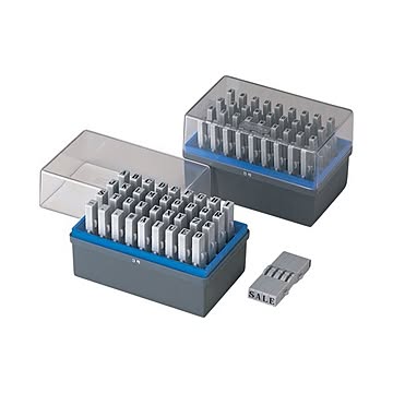 (まとめ) シヤチハタ 柄付ゴム印 連結式 アルファベット(セット) ゴシック体 3号 GRA-3G 1セット 【×5セット】